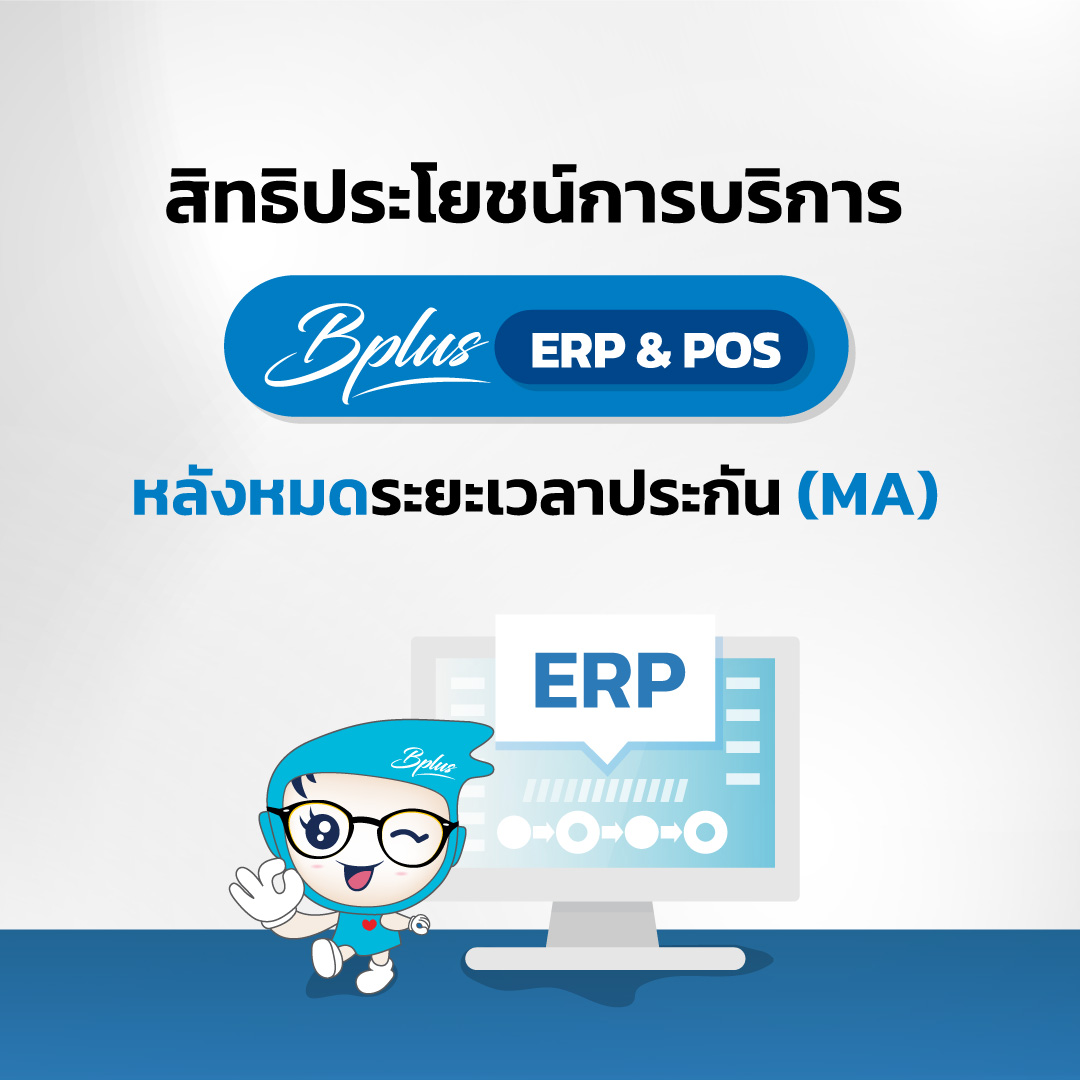 Bplus ERP, POS Privilege For Annual Maintenance After the Warranty Period