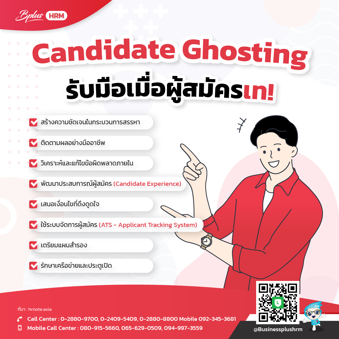 Candidate Ghosting รับมือเมื่อผู้สมัครเท