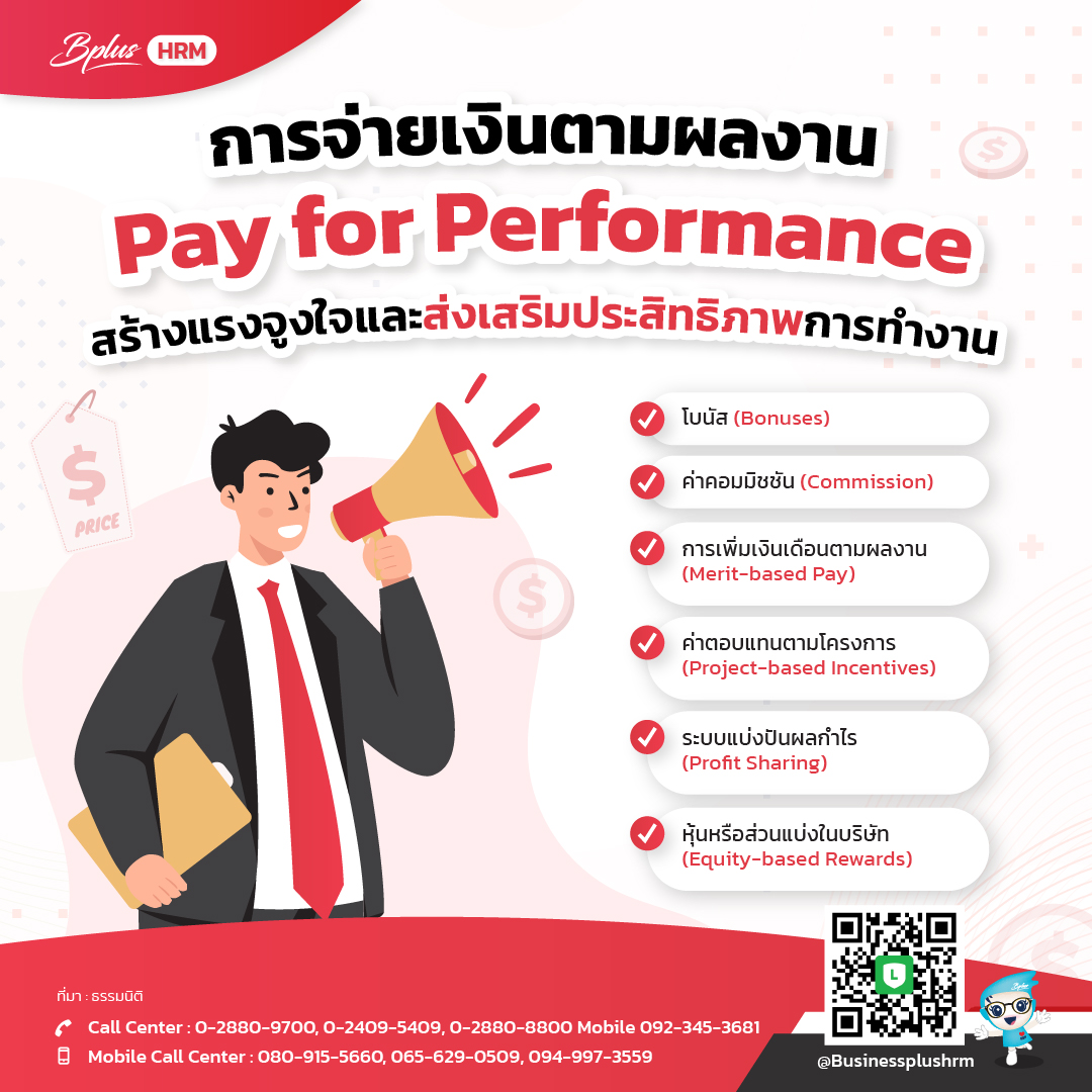 การจ่ายเงินตามผลงาน Pay for Performance