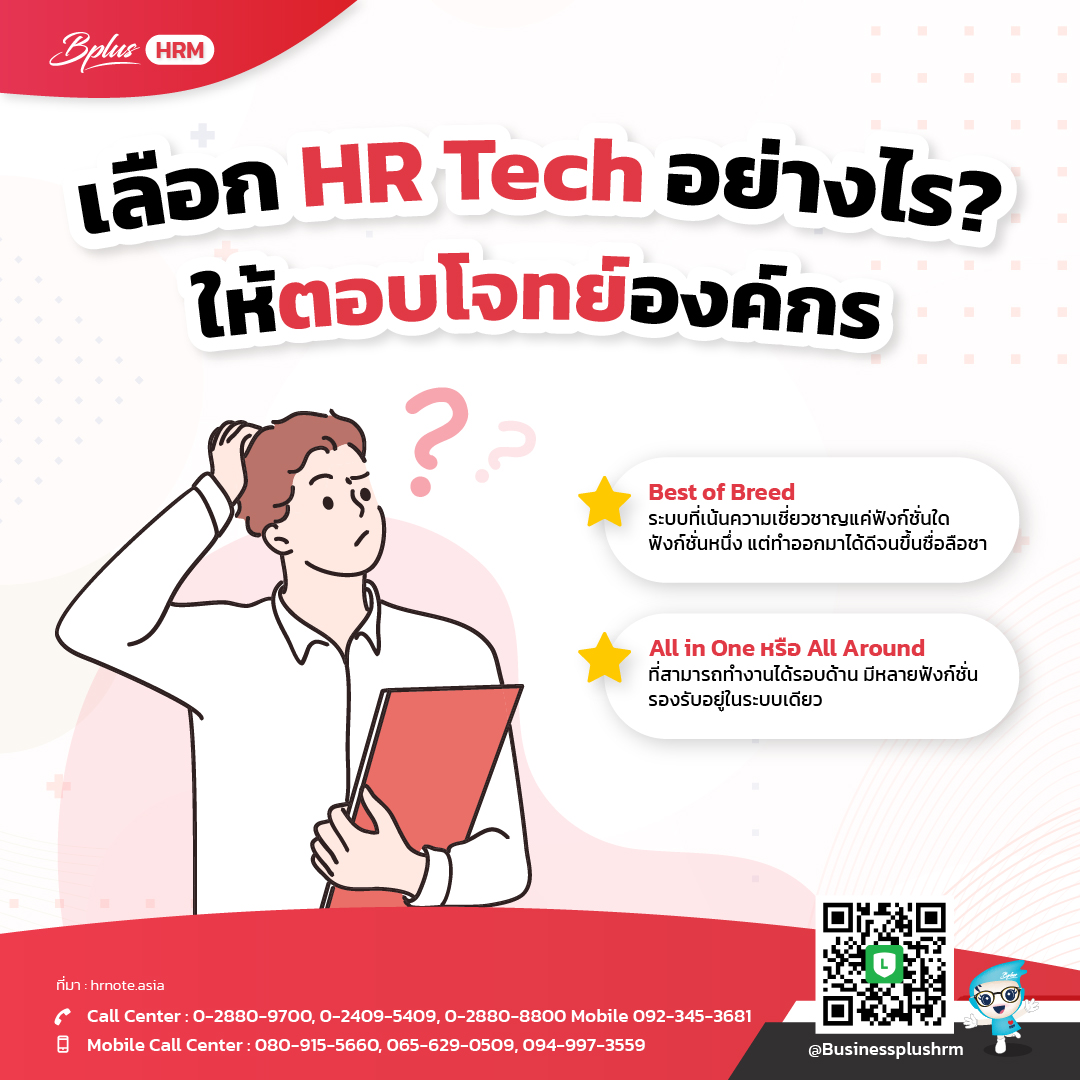 เลือก HR Tech อย่างไรให้ตอบโจทย์องค์กร