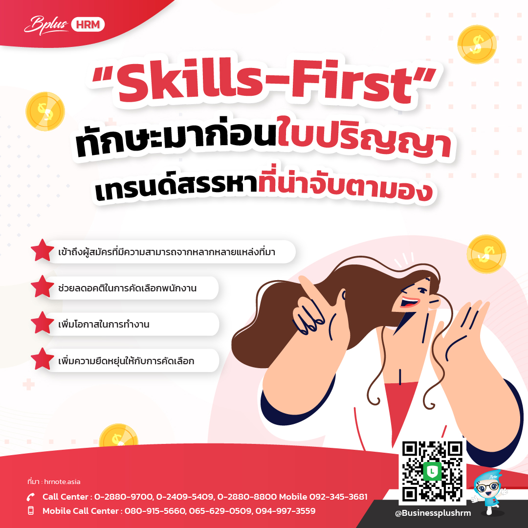 Skills-First ทักษะมาก่อนใบปริญญา เทรนด์สรรหาที่น่าจับตามอง