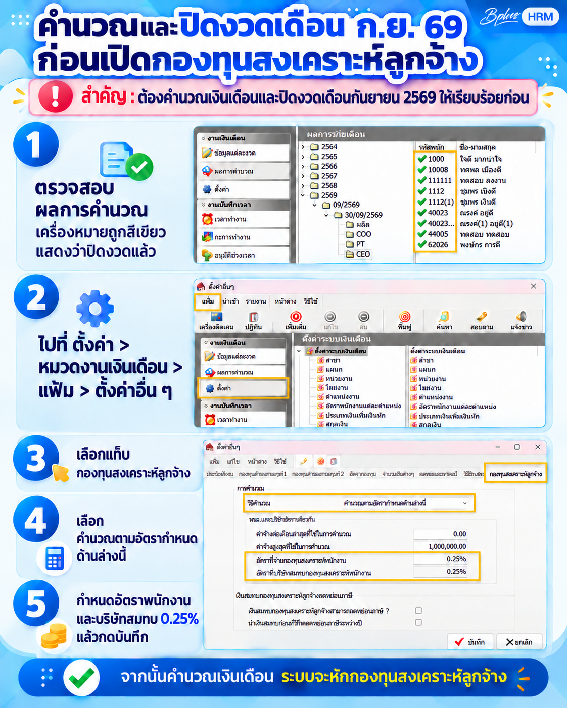 ตั้งค่าเปิดกองทุนสงเคราะห์ลูกจ้าง