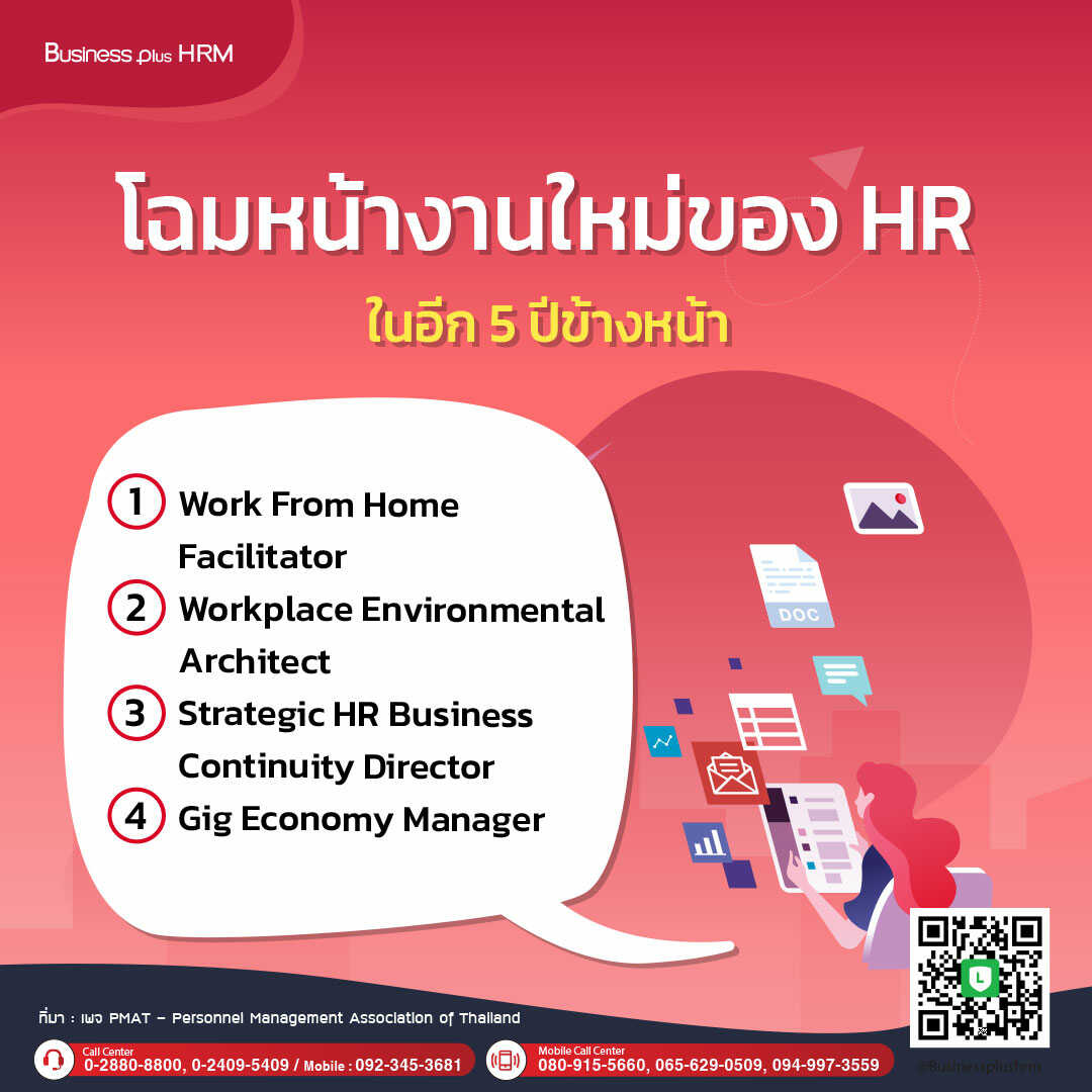 โฉมหน้างานใหม่ของ HR ในอีก 5 ปีข้างหน้า