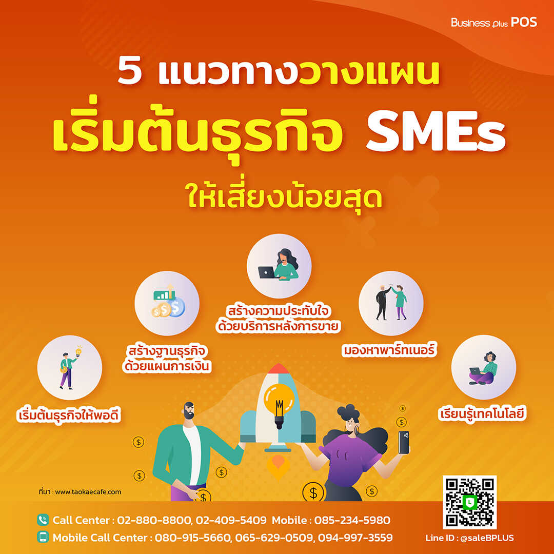 5 แนวทางวางแผนเริ่มต้นธุรกิจ SMEs ให้เสี่ยงน้อยสุด