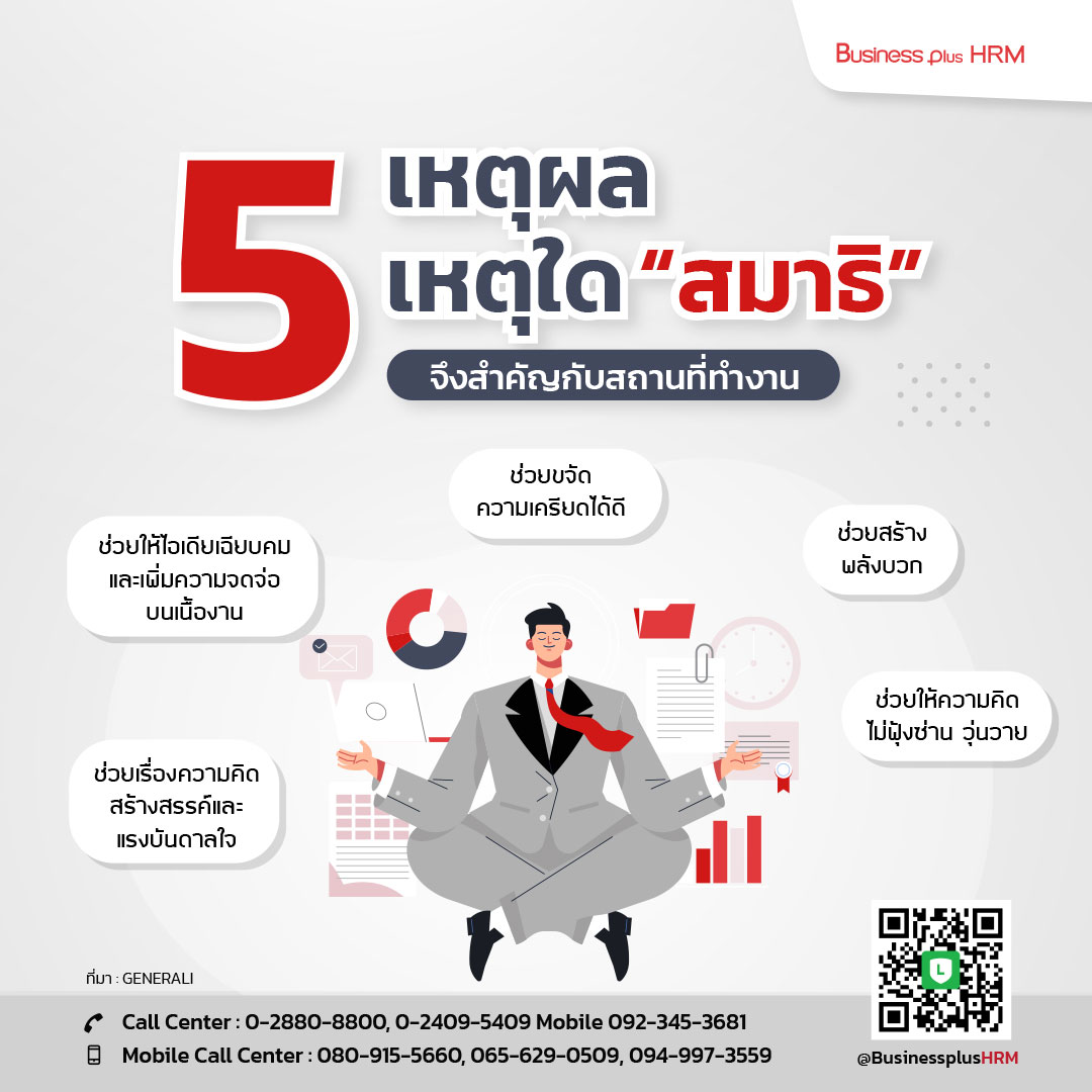 5 เหตุผล เหตุใด “สมาธิ” จึงสำคัญกับสถานที่ทำงาน