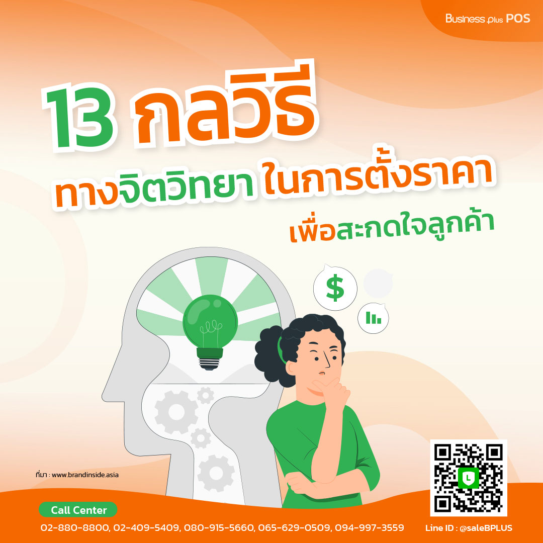 13 กลวิธีทางจิตวิทยา ในการตั้งราคาเพื่อสะกดใจลูกค้า