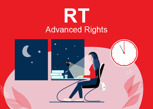 RT : Advanced Rights ระบบสิทธิวันลาและเบี้ยขยันขั้นสูง