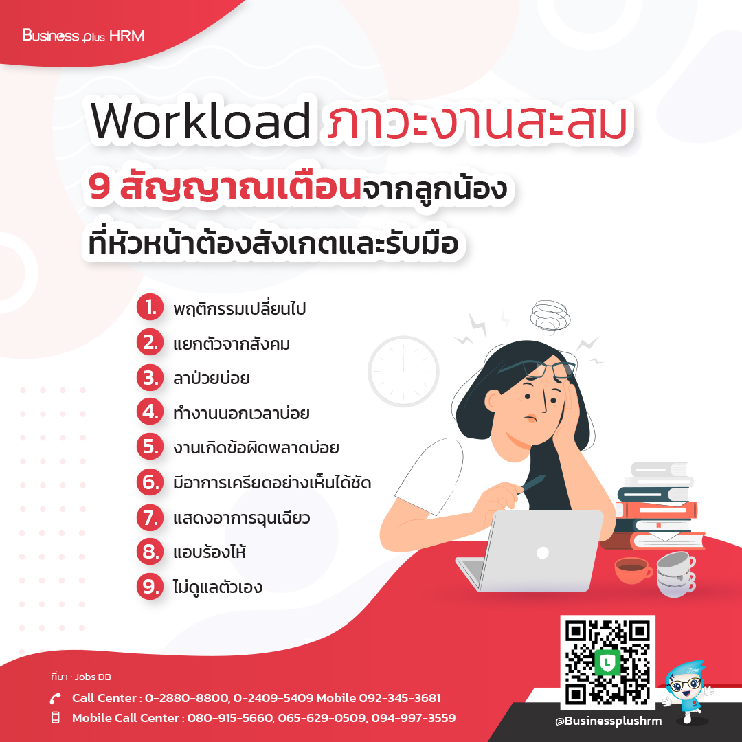 Workload ภาวะงานสะสม  9 สัญญาณเตือนจากลูกน้อง ที่หัวหน้าต้องสังเกตและรับมือ.jpg