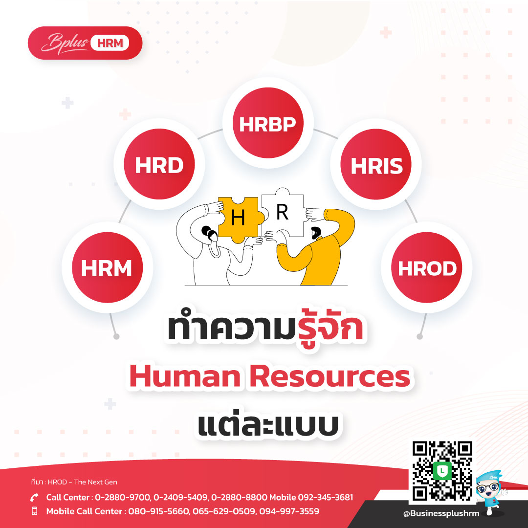 ทำความรู้จัก Human Resources แต่ละแบบ