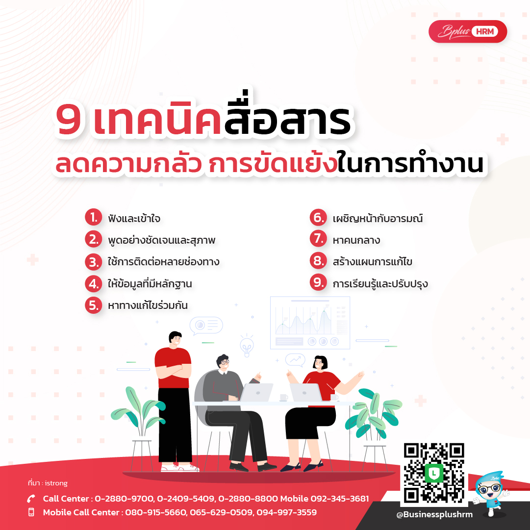 9 เทคนิคสื่อสาร ลดความกลัว การขัดแย้งในการทำงาน