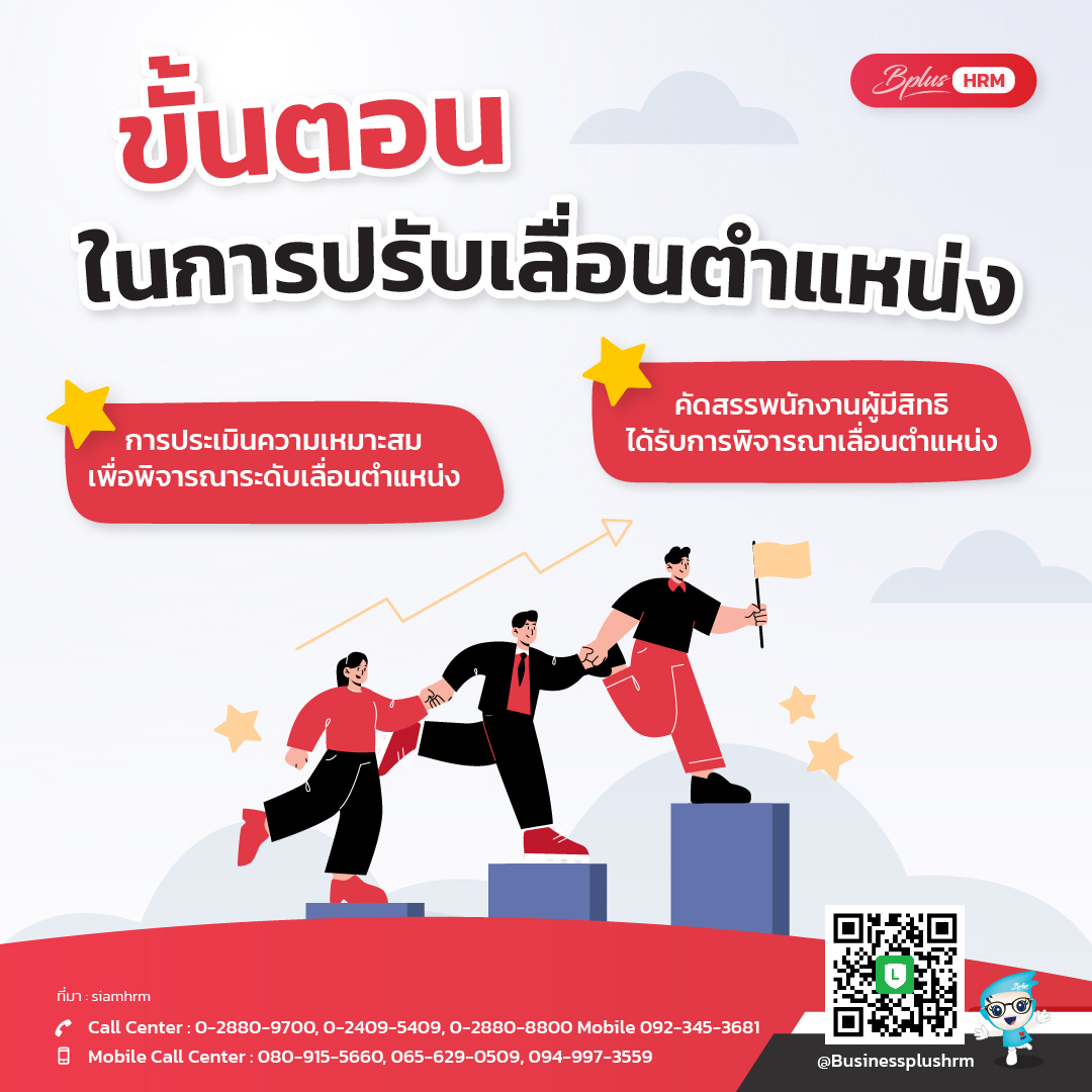 ขั้นตอนในการปรับเลื่อนตำแหน่ง