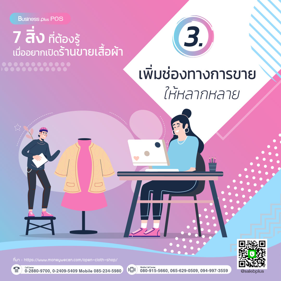 7 สิ่งที่ต้องรู้เมื่ออยากเปิดร้านขายเสื้อผ้า