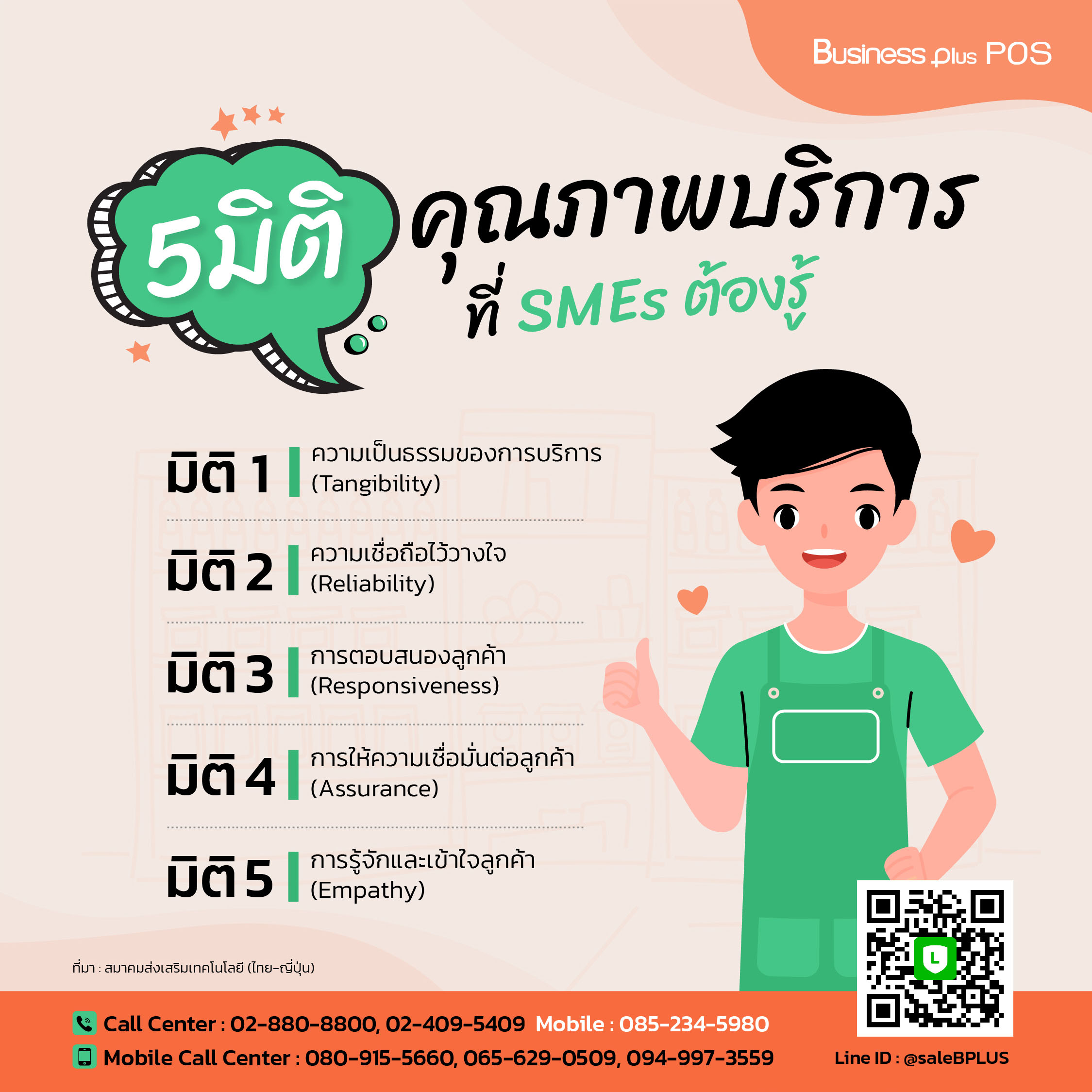 การบริหารรีวิวและความน่าเชื่อถือ โดยกระตุ้นให้ลูกค้ารีวิว ตอบทุกรีวิวทั้งดีและไม่ดี และดูแลรีวิวบนแพลตฟอร์มต่าง ๆ เช่น Pantip, Wongnai และ Google Reviews