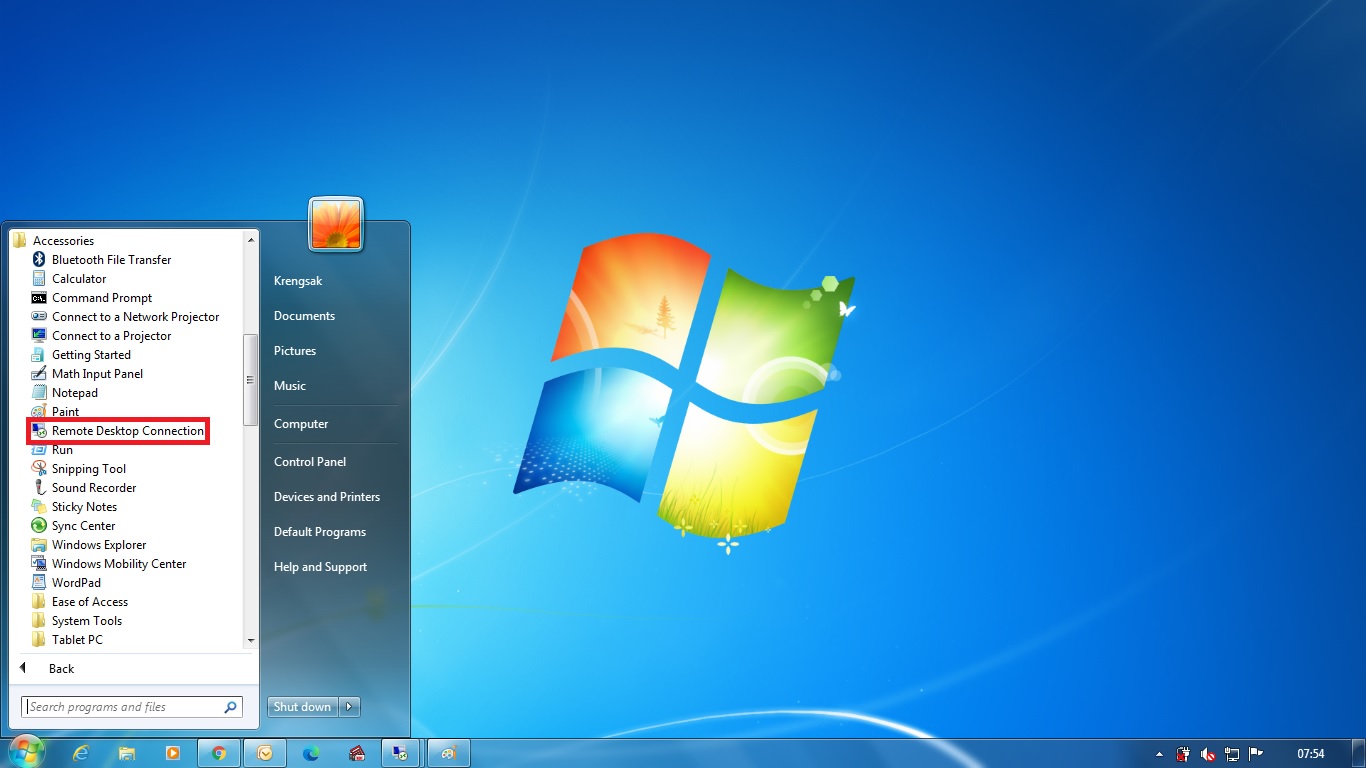 การตั้งค่า Remote Desktop สำหรับงานโครงการโปรแกรมบัญชีของสภาวิชาชีพ การตั้งค่า Remote Desktop สำหรับงานโครงการโปรแกรมบัญชีของสภาวิชาชีพ