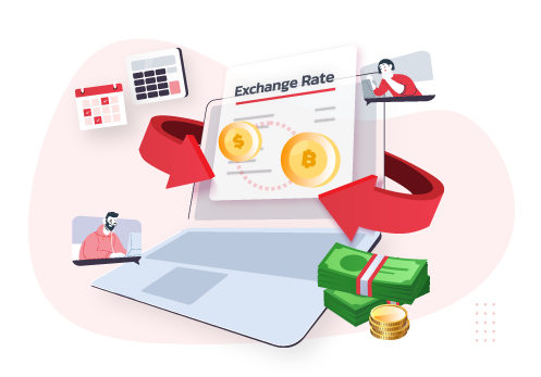 Exchange Rates ช่วยงานพนักงานต่างชาติ เรื่องอัตราแลกเปลี่ยนเงินเดือน