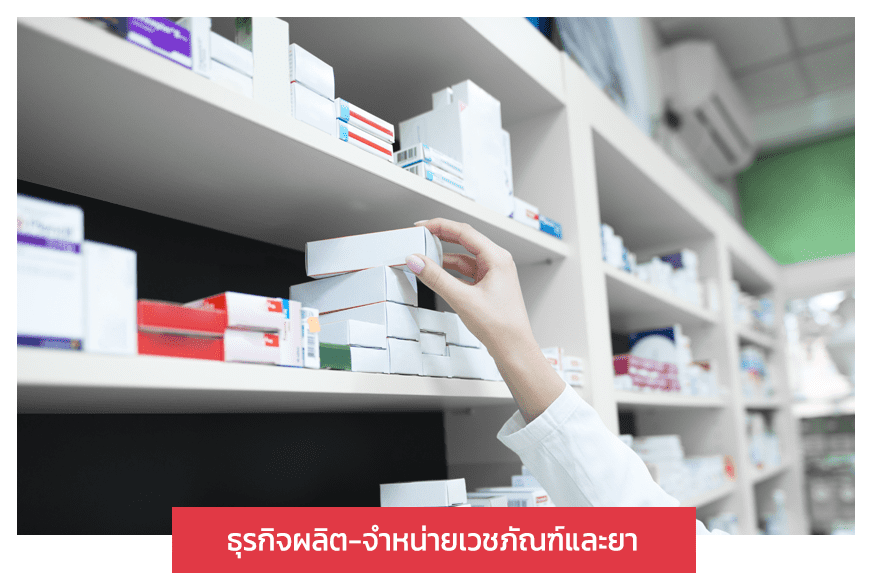 โปรแกรมเงินเดือนสำหรับธุรกิจจำหน่ายยา
