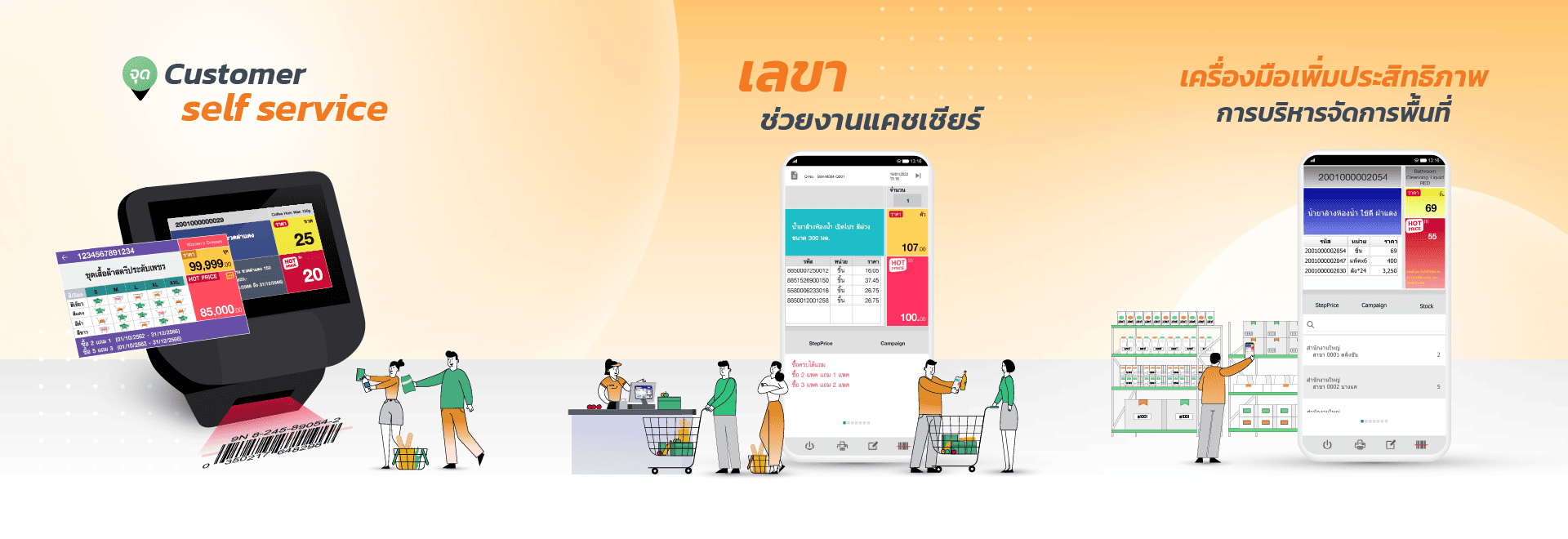 Bplus POS โปรแกรมบริหารงานค้าปลีก-ค้าส่งสำเร็จรูป 