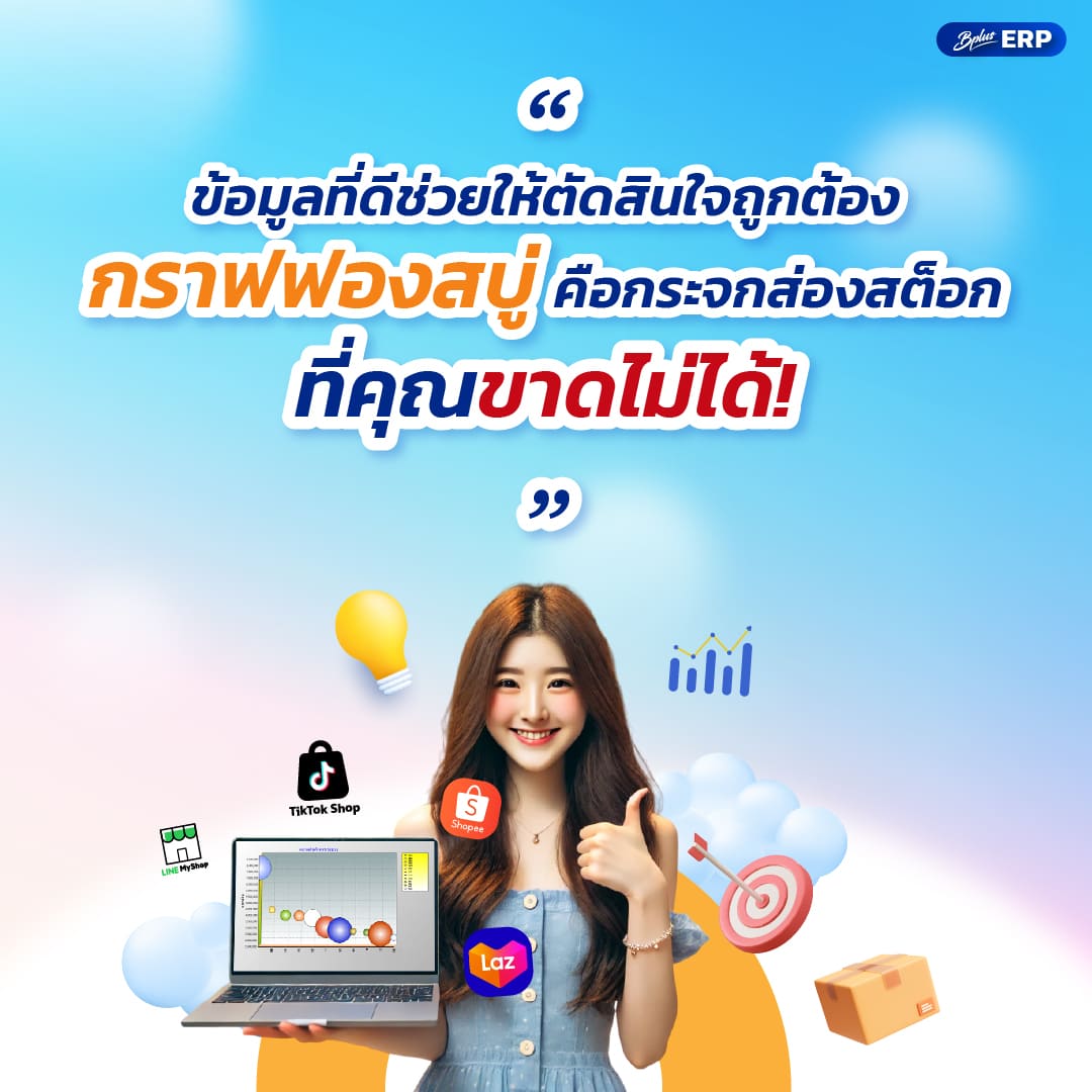 กราฟฟองสบู่ กระจกส่องสต็อกที่คุณขาดไม่ได้